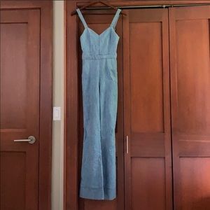 Alice + Olivia Denim Jumpsuit